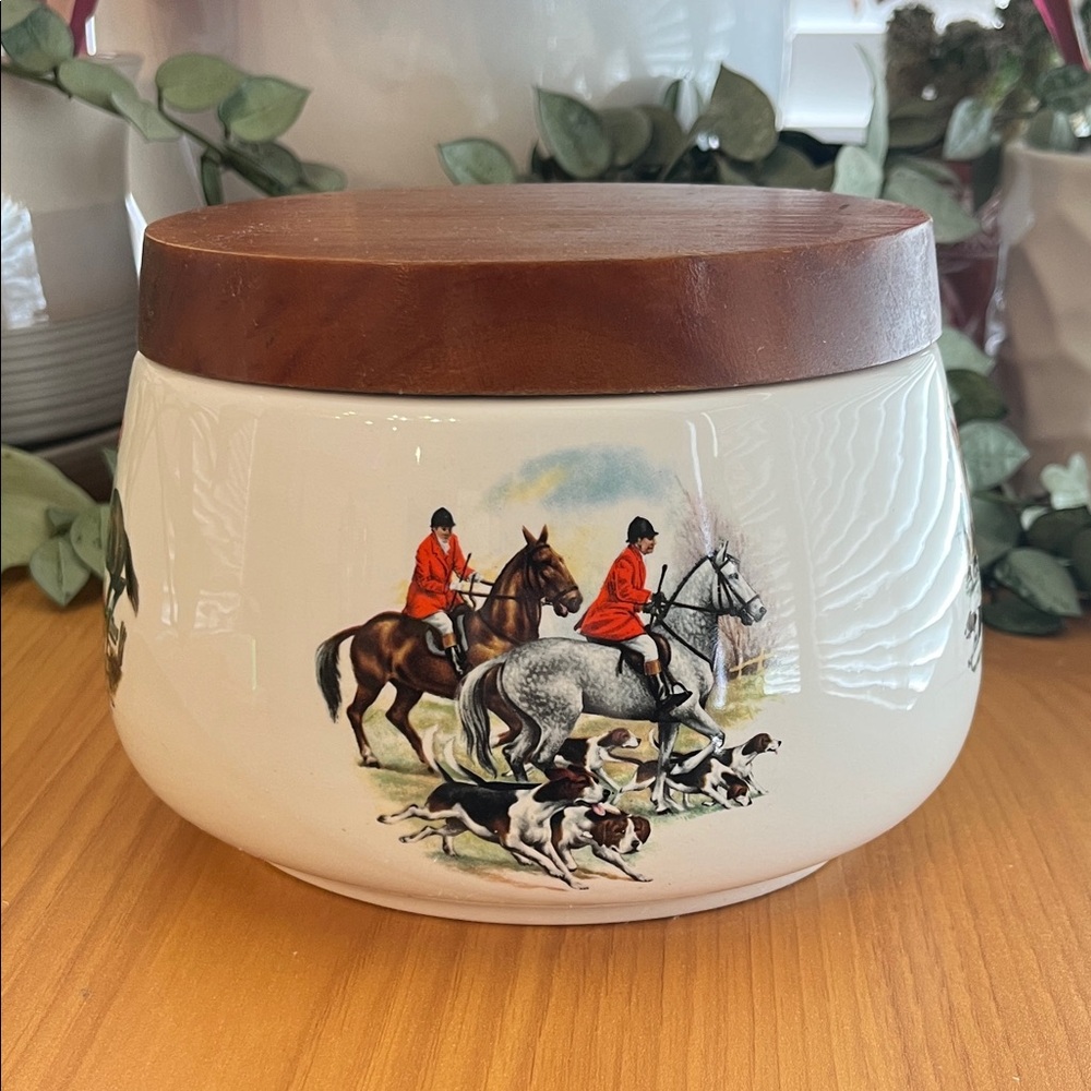 🚨SOLD ELSEWHERE🚨Vintage Tobacco Storage Humidifier Jar By Peterson’s Ltd. Italy - Picture 2 of 14